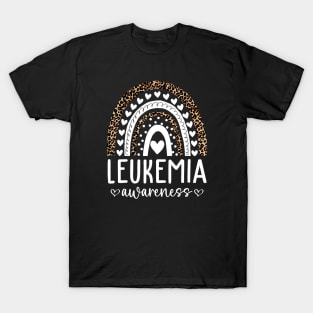 We Wear Orange Leukemia Awareness Month T-Shirt